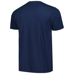 Navy Seattle Mariners Homage Hand-Drawn Logo Tri-Blend T-Shirt
