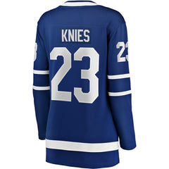 NHL Matthew Knies Toronto Maple Leafs Fanatics Women's Home Breakaway Jersey
