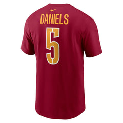 Jayden Daniels  Name & Number T-Shirt - Washington Commanders T-shirts