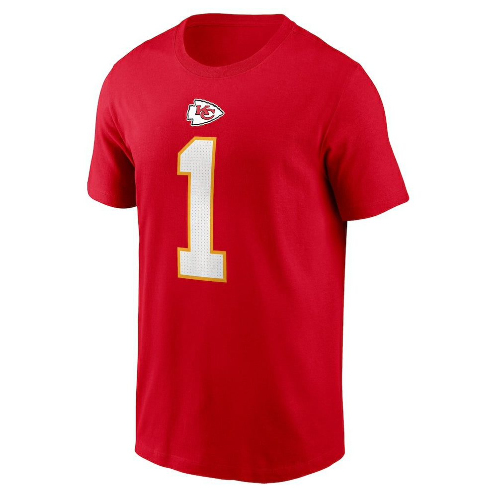 Xavier Worthy  Name & Number T-Shirt - Kansas City Chiefs T-shirts
