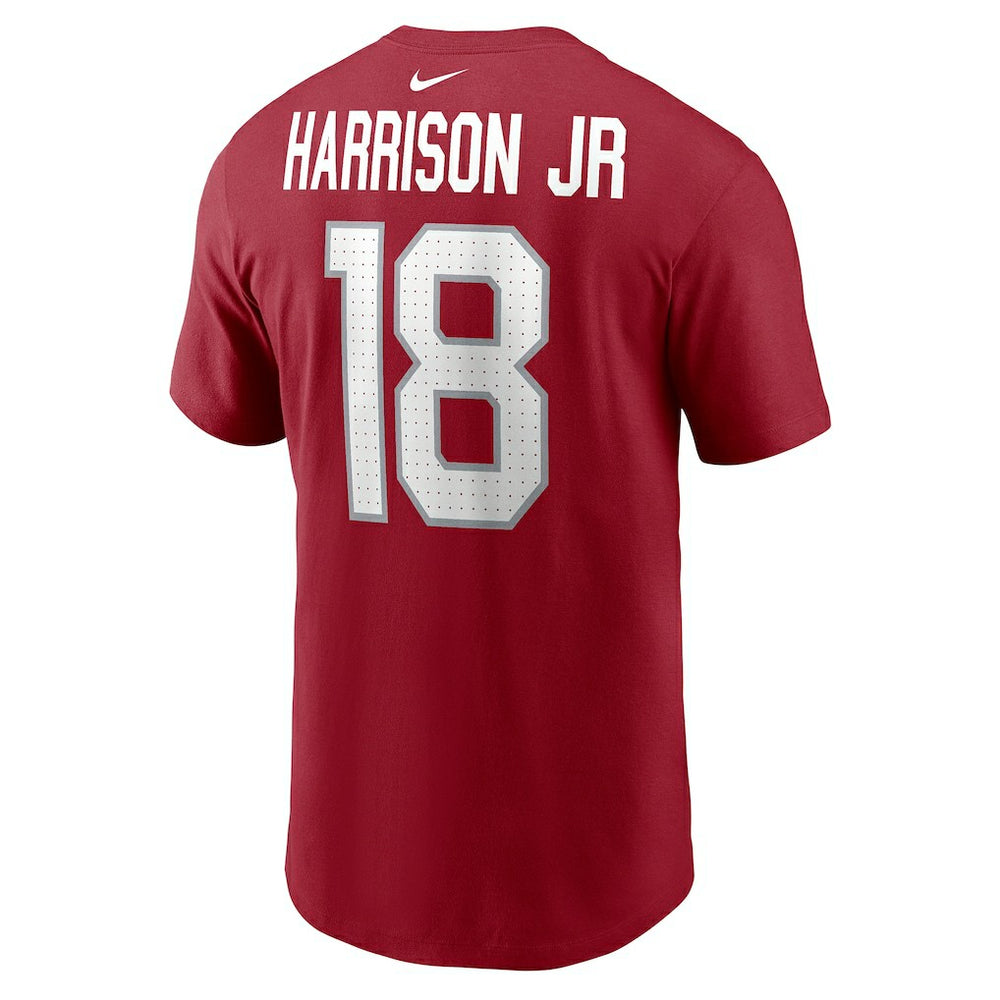 Marvin Harrison Jr.  Name & Number T-Shirt - Arizona Cardinals T-shirts