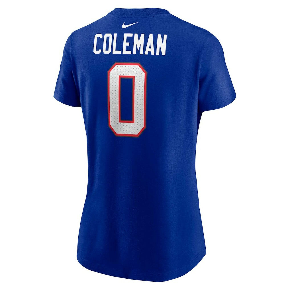 Keon Coleman  Women's Player Name & Number T-Shirt - Buffalo Bills T-shirts