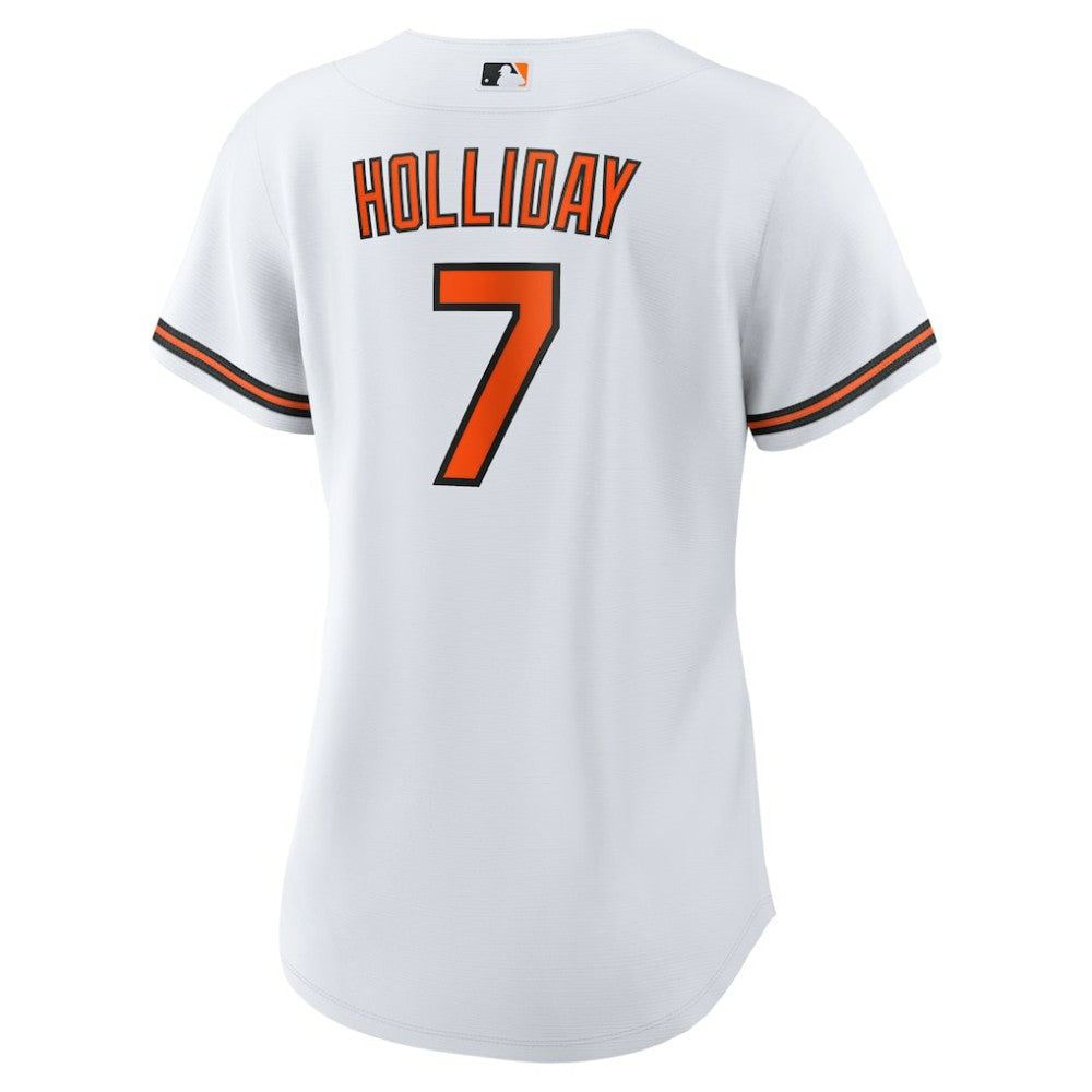 White Jackson Holliday Baltimore Orioles Nike Women's Home Replica Player Jersey