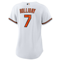 White Jackson Holliday Baltimore Orioles Nike Women's Home Replica Player Jersey