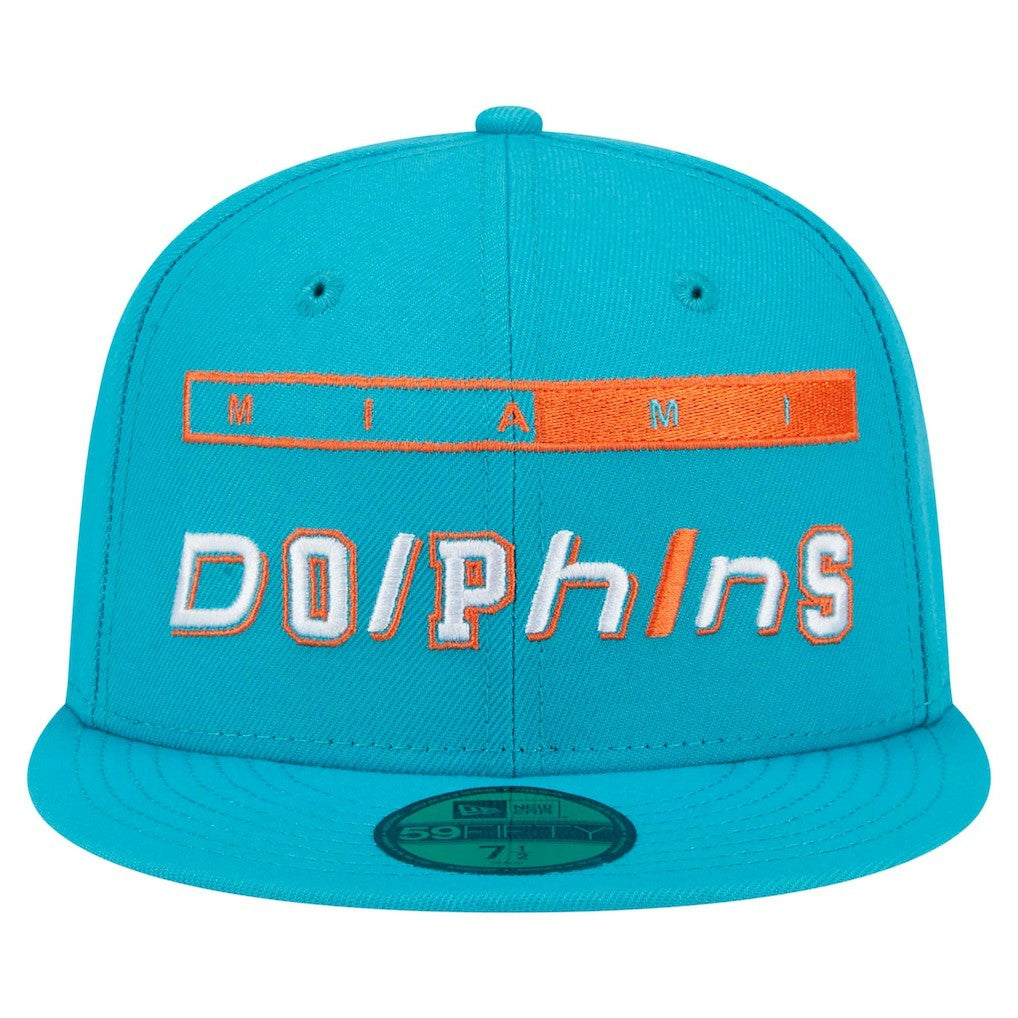Ransom 59FIFTY Fitted Hat - Miami Dolphins Hats