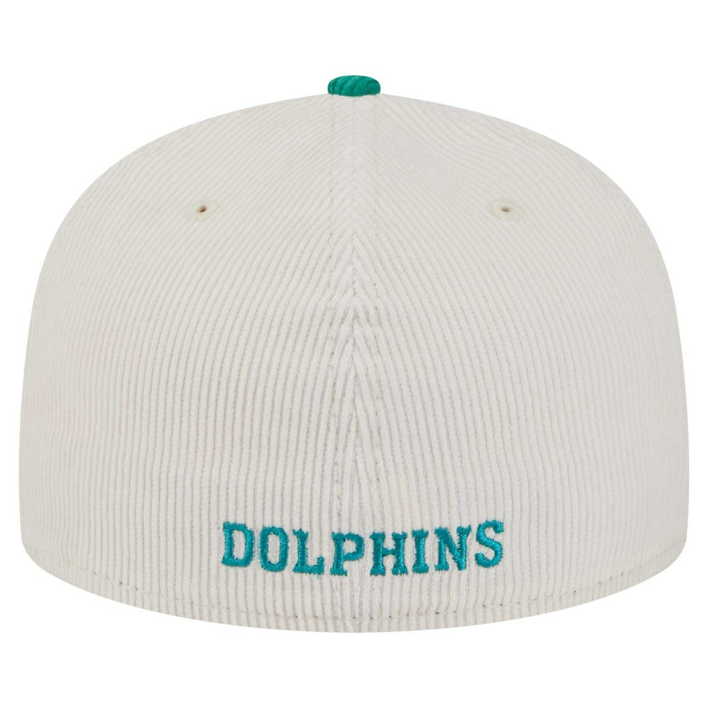 Throwback Corduroy 59FIFTY Fitted Hat - Miami Dolphins Hats