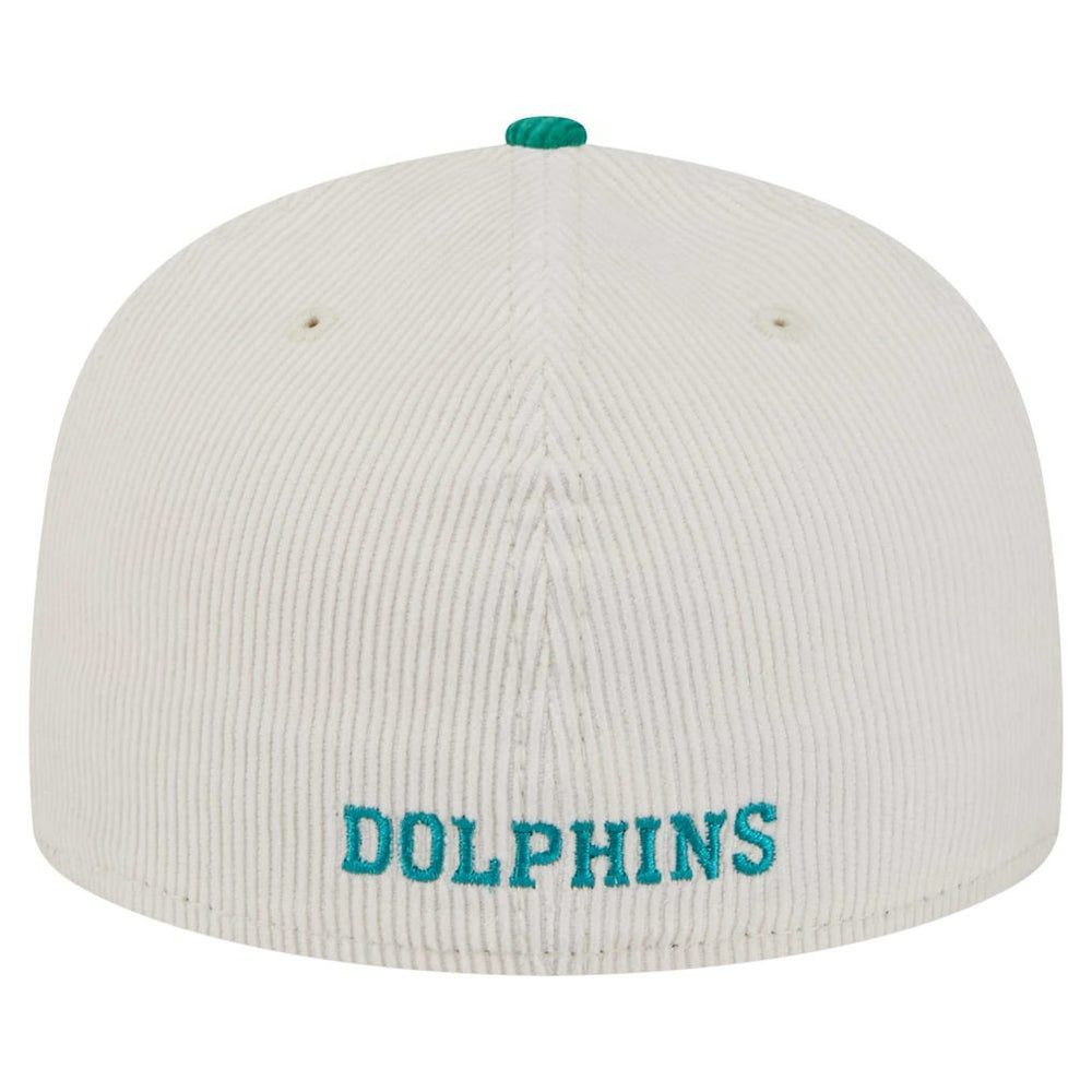 Throwback Corduroy 59FIFTY Fitted Hat - Miami Dolphins Hats