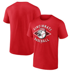 Cincinnati Reds  Classic Diamond T-Shirt – Red