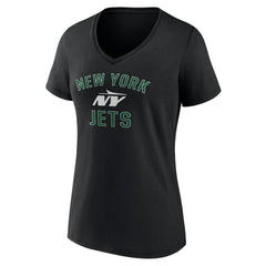 Women's Victory Arch V-Neck T-Shirt - New York Jets T-shirts