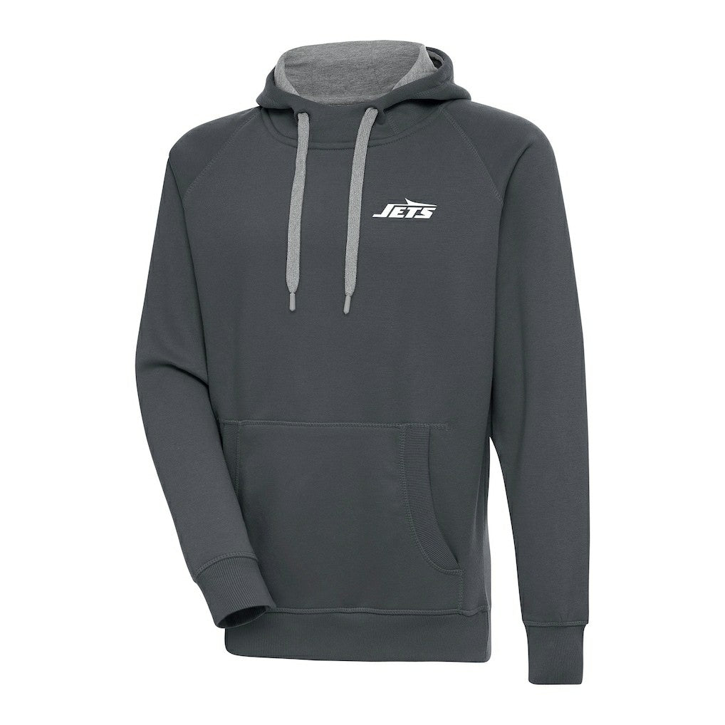 Antigua Victory Pullover Hoodie - New York Jets Hoodies