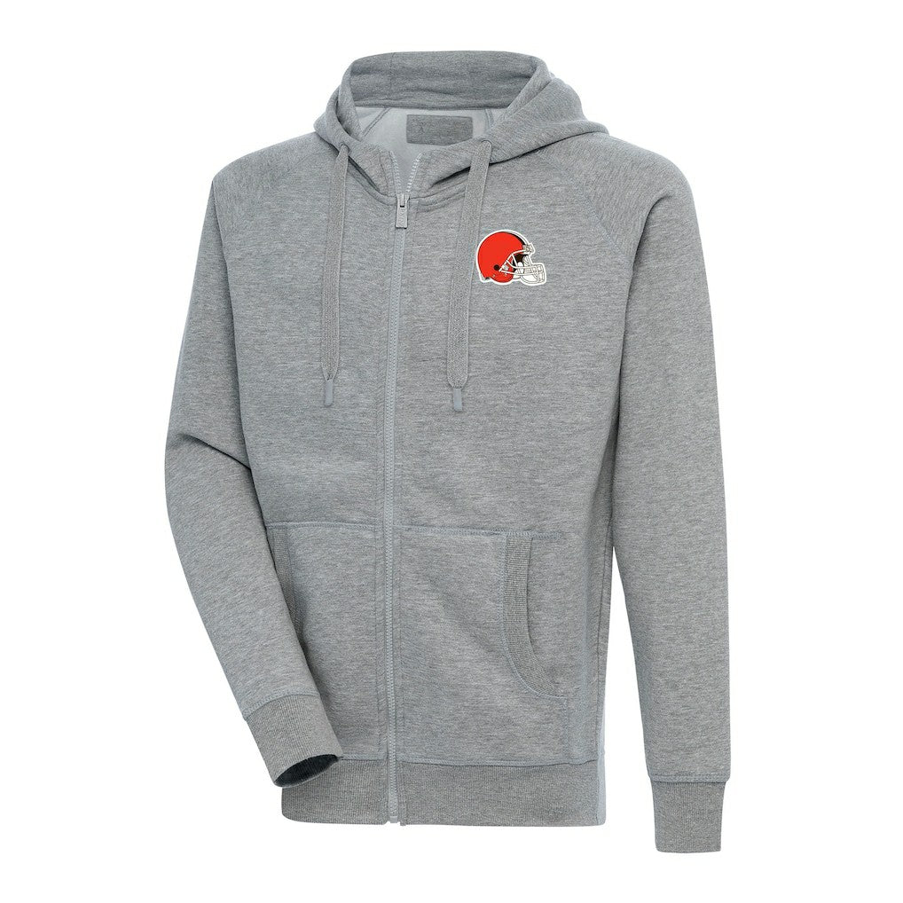 Antigua Big & Tall Victory Full-Zip Hoodie - Cleveland Browns Hoodies