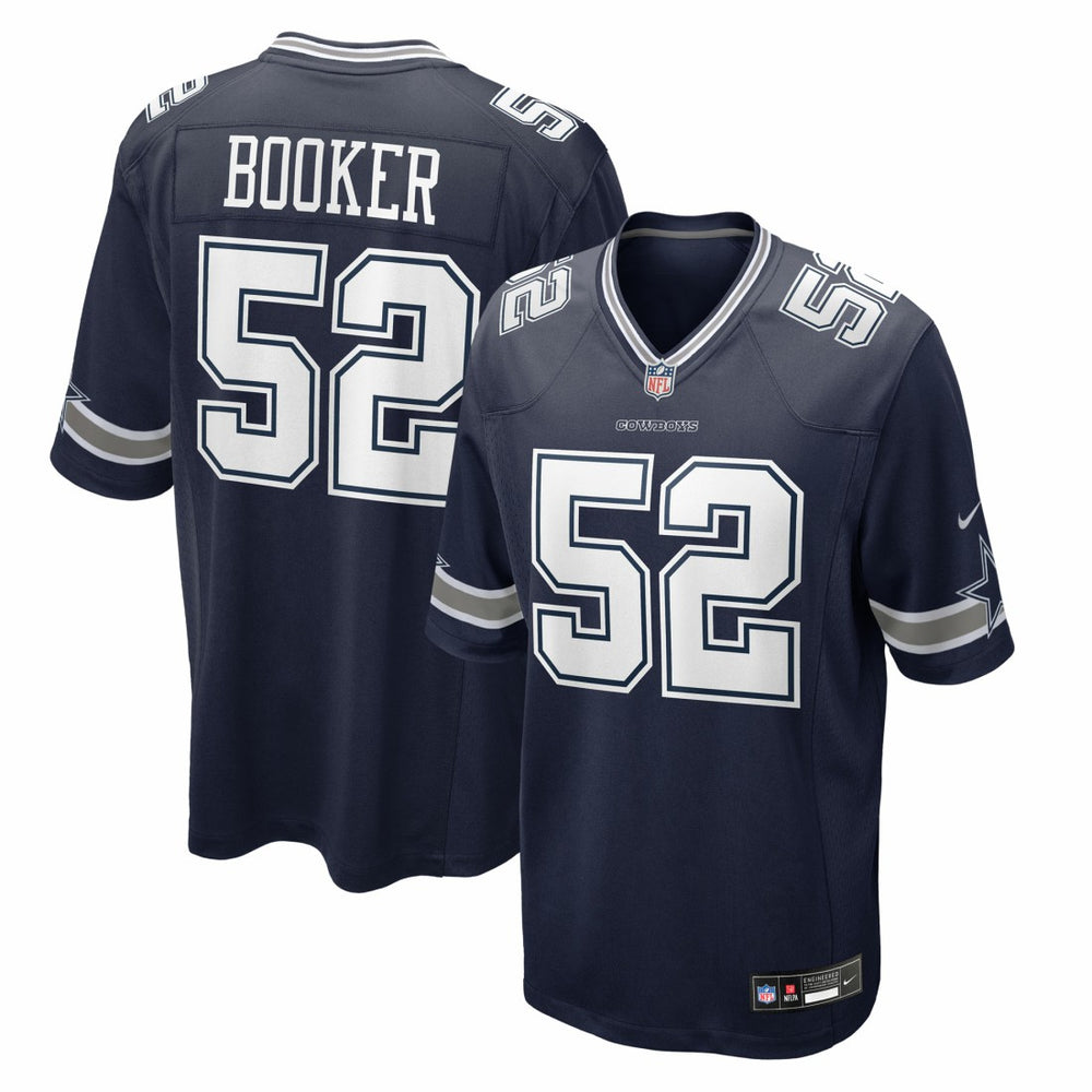 Tyler Booker  2025 NFL Draft First Round Pick Game Jersey - Dallas Cowboys Jerseys