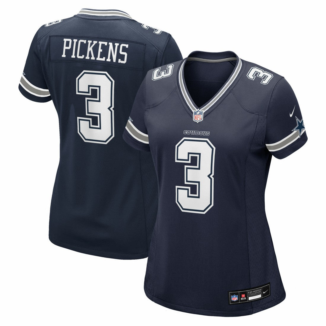 George Pickens  Women's Game Jersey - Dallas Cowboys Jerseys
