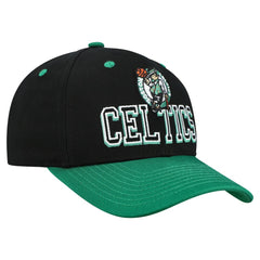 Mitchell & Ness Boston Celtics Backside Script 2-Tone Pro Crown Adjustable Hat
