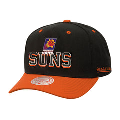 Mitchell & Ness Phoenix Suns Backside Script Two-Tone Pro Crown Adjustable Hat