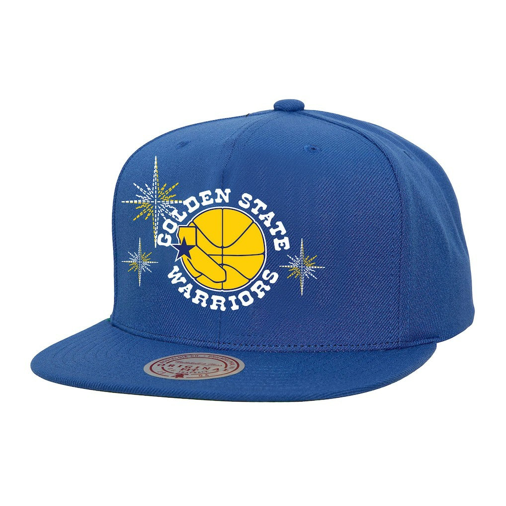 Mitchell & Ness Golden State Warriors Starlight Snapback Hat sale
