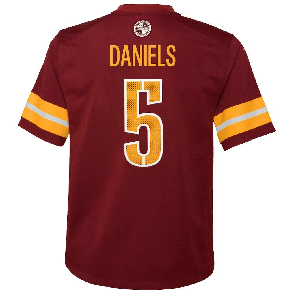 Jayden Daniels  Youth Game Jersey - Washington Commanders Jerseys