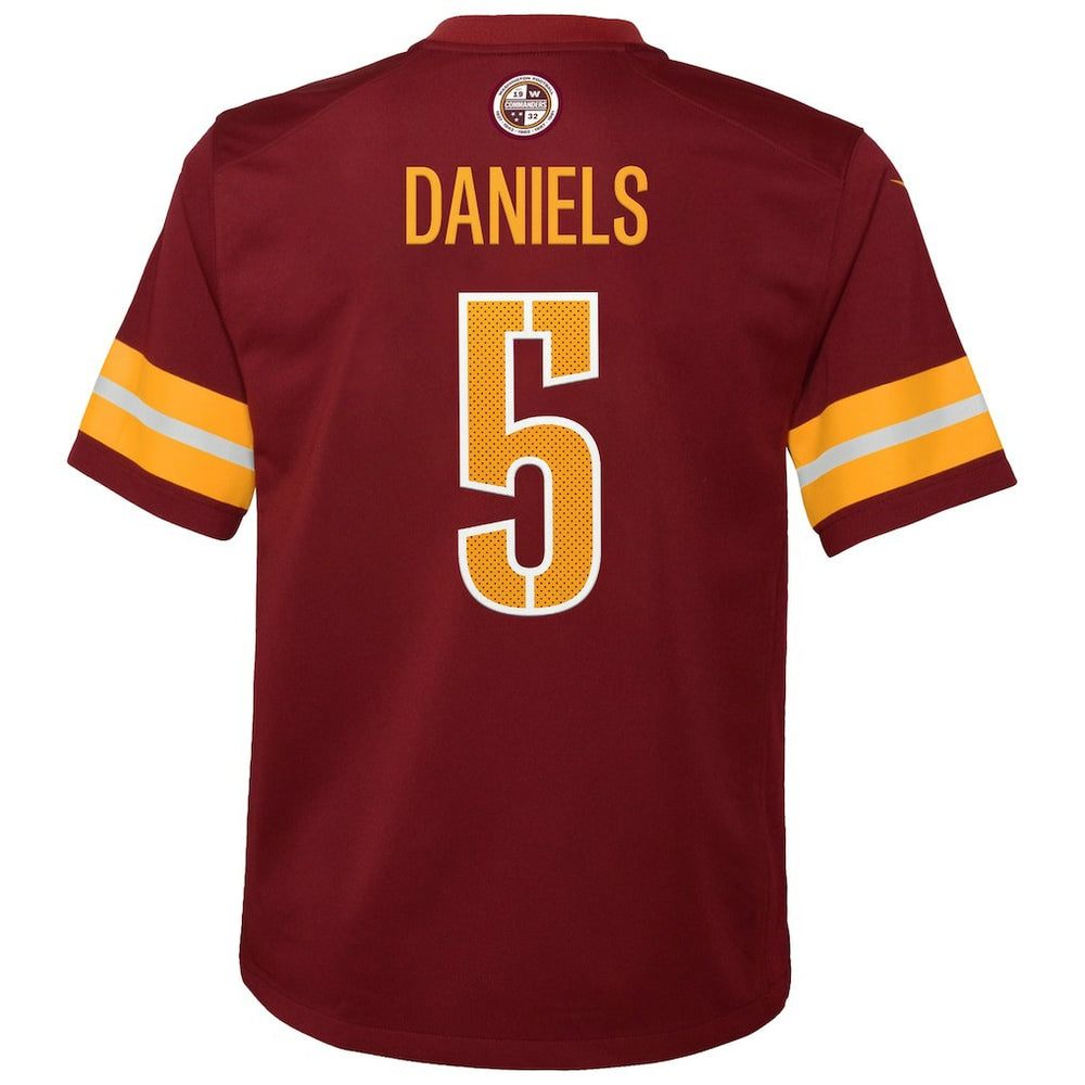 Jayden Daniels  Youth Game Jersey - Washington Commanders Jerseys