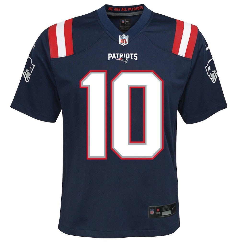 Drake Maye  Youth Game Jersey - New England Patriots Jerseys