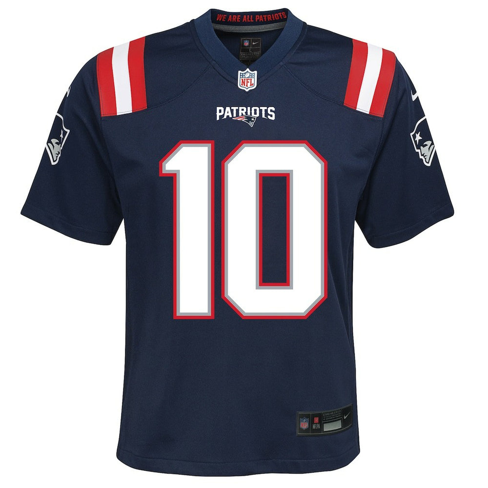 Drake Maye  Youth Game Jersey - New England Patriots Jerseys