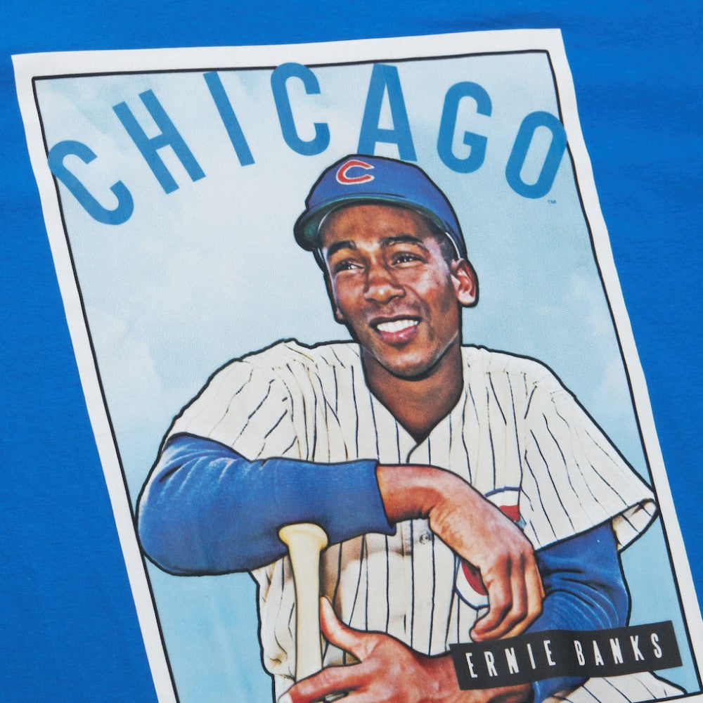 Royal Ernie Banks Chicago Cubs Mitchell & Ness Cooperstown Collection Collectors Connection T-Shirt
