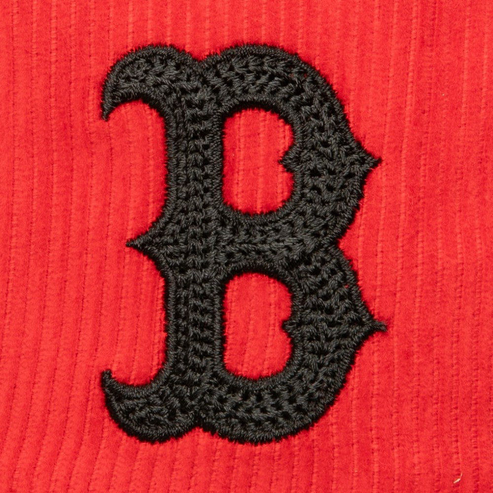 Red Mitchell & Ness Boston Red Sox Corduroy Snapback Hat