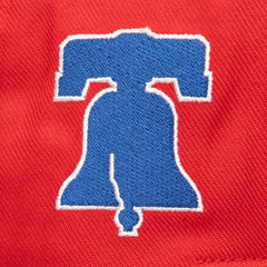 Red Philadelphia Phillies Mitchell & Ness Double Up Snapback Hat