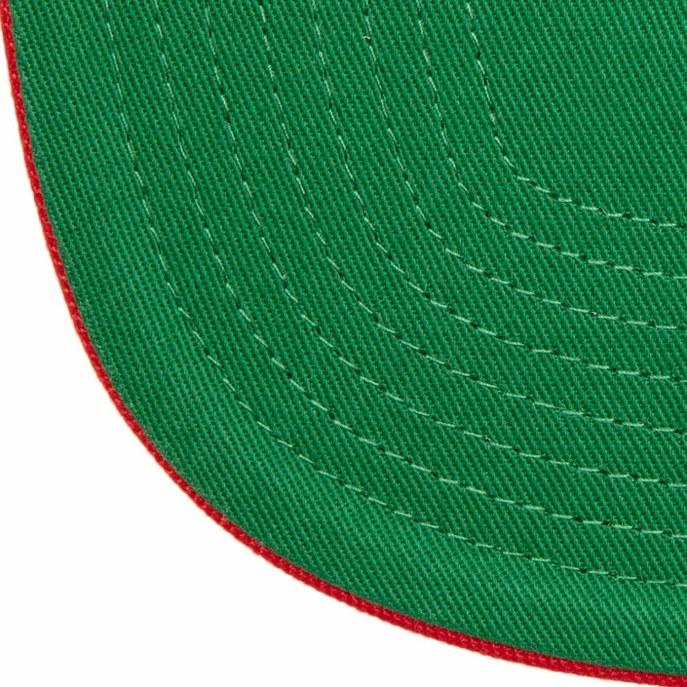 Red Philadelphia Phillies Mitchell & Ness Double Up Snapback Hat