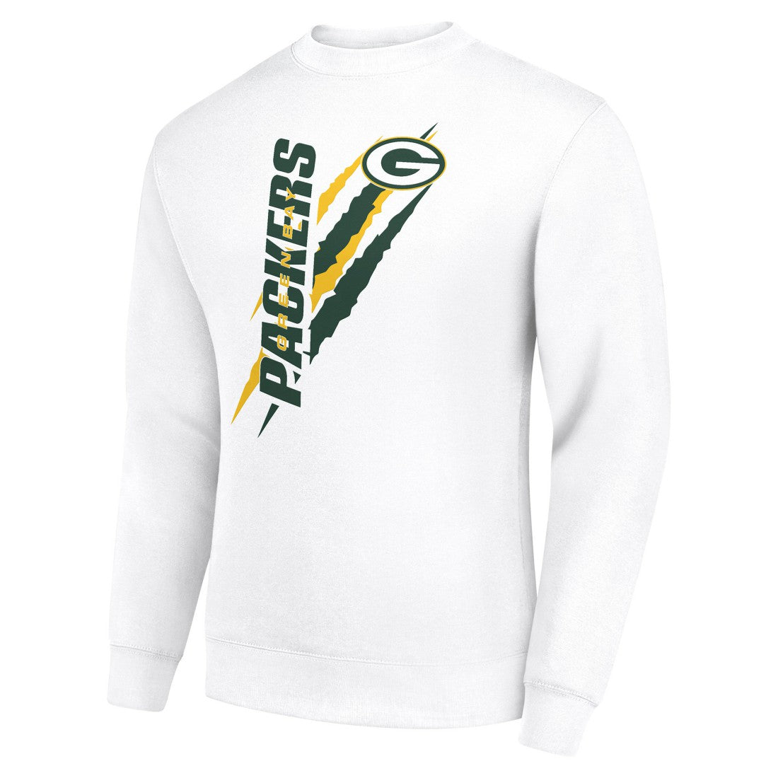 Starter Color Scratch Team Graphic Fleece Pullover Sweatshirt - Green Bay Packers Pullover