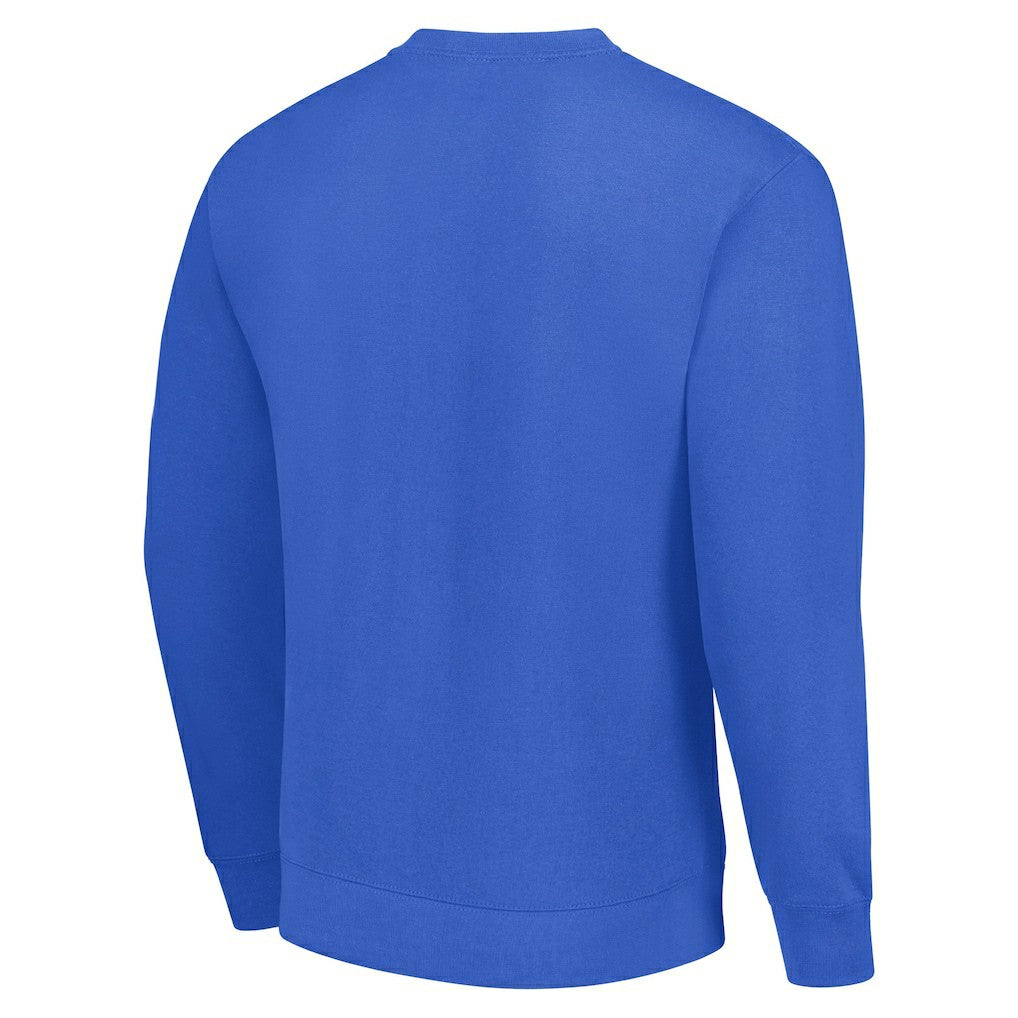 Starter Half Ball Team Graphic Tri-Blend Fleece Pullover Sweatshirt - Buffalo Bills Pullover