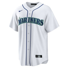 White Luis Castillo Seattle Mariners Nike Home Replica Jersey
