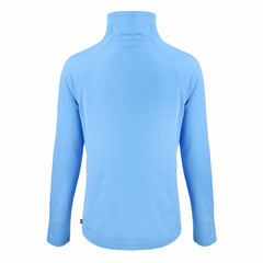 Powder Blue Kansas City Royals Cutter & Buck Women's City Connect Coastline Epic Comfort Eco Recycled Funnel Neck Raglan Pullover Top