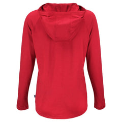 Red St. Louis Cardinals Cutter & Buck Women's  Coastline Epic Comfort Eco Recycled Hoodie Raglan Long Sleeve T-Shirt