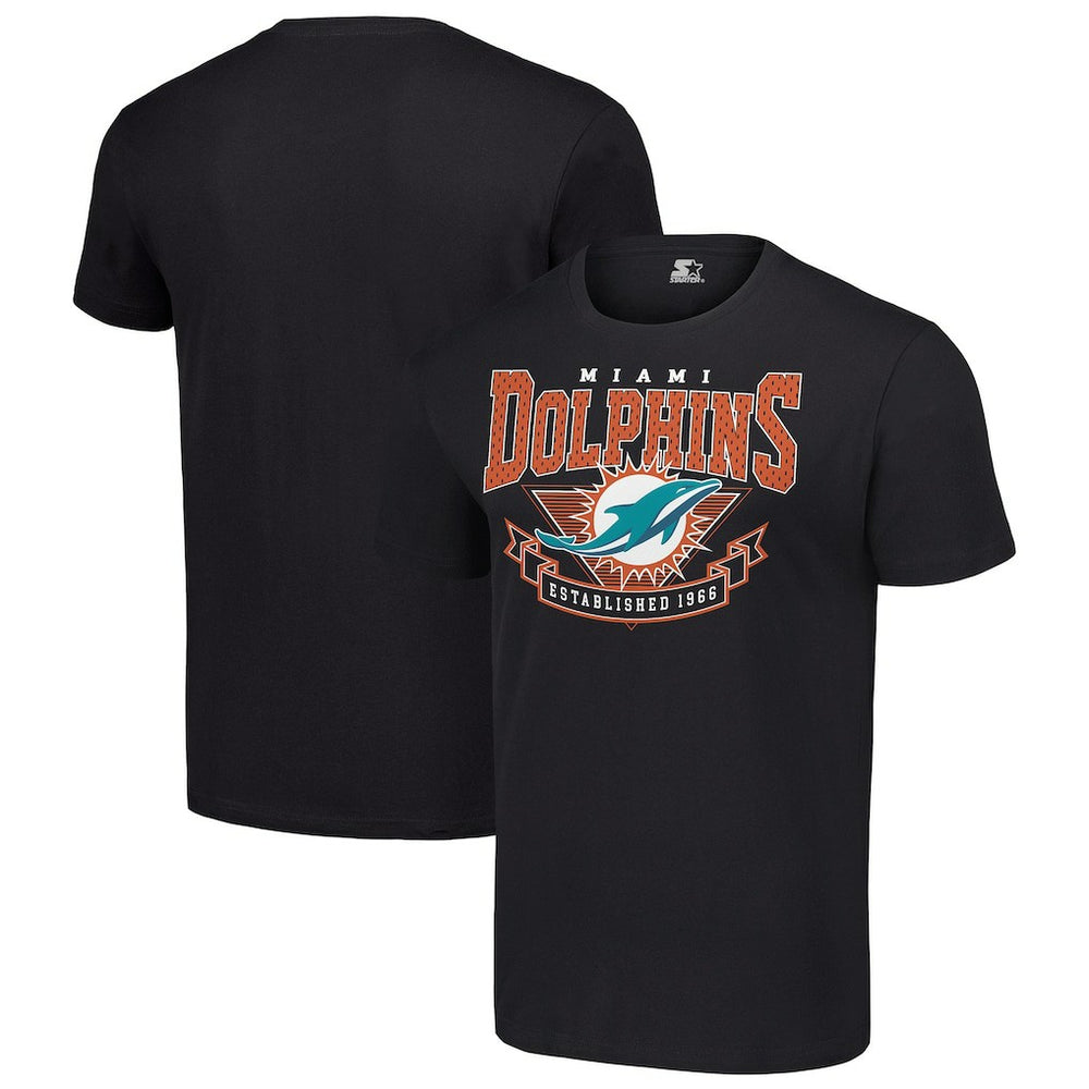 Starter 80s Inspired Team Logo T-Shirt - Miami Dolphins T-shirts