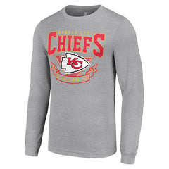 Starter '80s Inspired Team Logo Long Sleeve T-Shirt - Kansas City Chiefs T-shirts