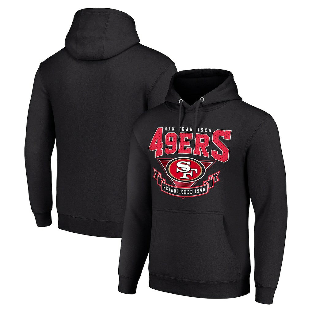 Starter ‘80s Inspired Pullover Hoodie - San Francisco 49ers Hoodies