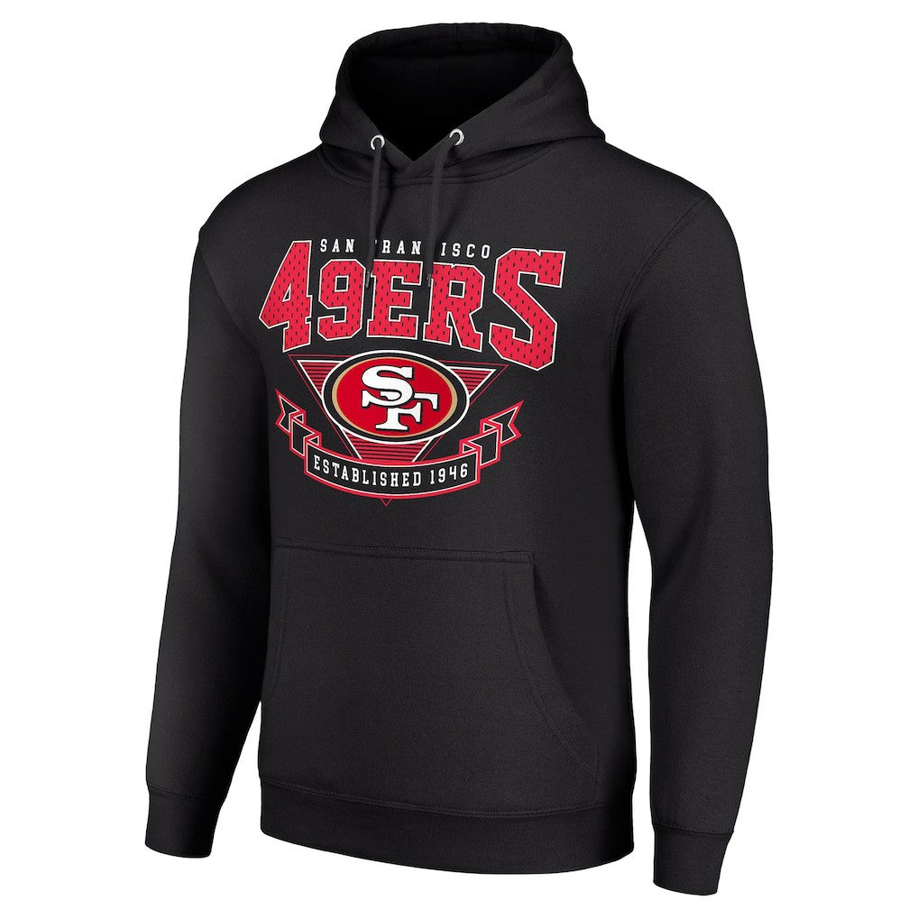 Starter ‘80s Inspired Pullover Hoodie - San Francisco 49ers Hoodies