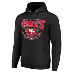 Starter ‘80s Inspired Pullover Hoodie - San Francisco 49ers Hoodies