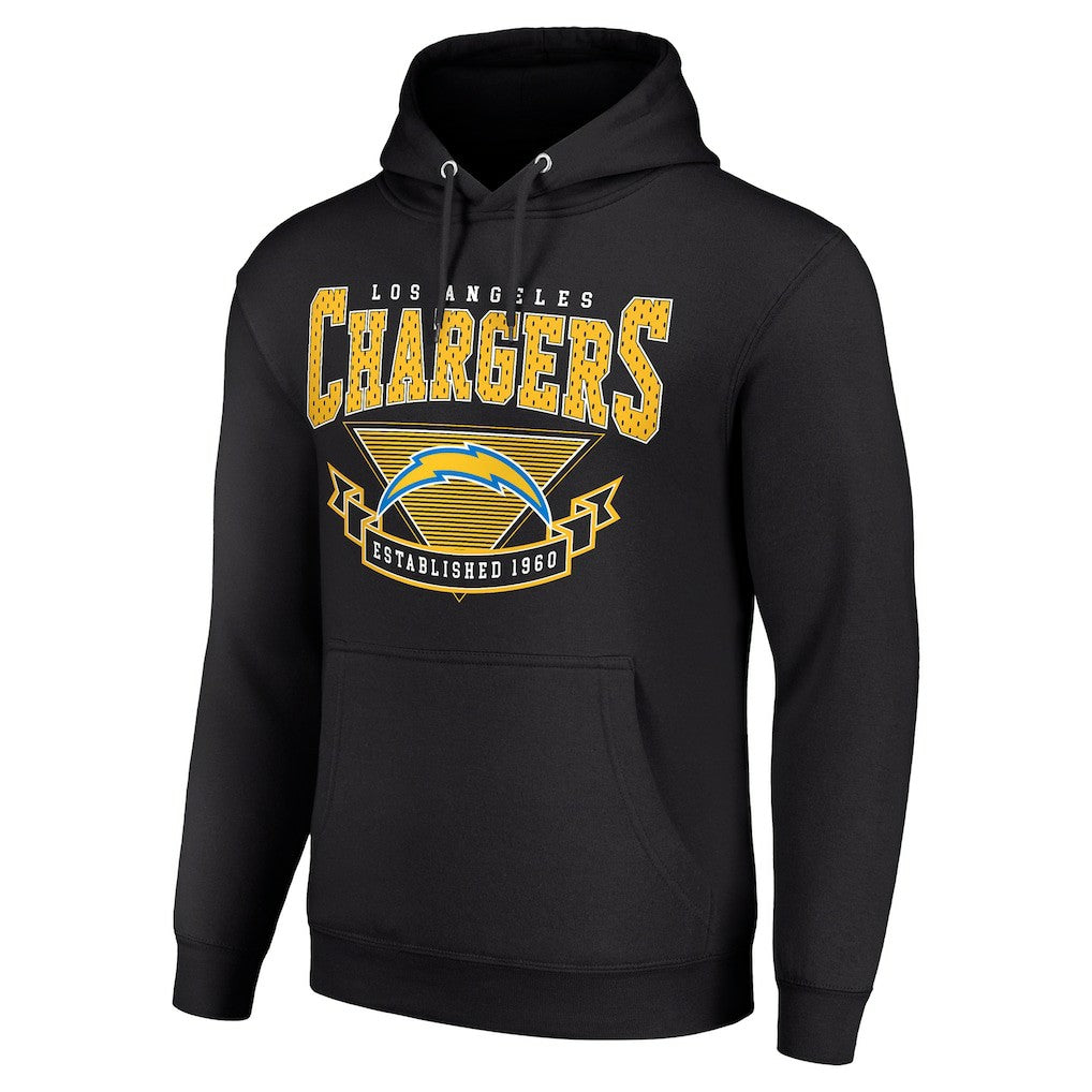 Starter ‘80s Inspired Pullover Hoodie - Los Angeles Chargers Hoodies