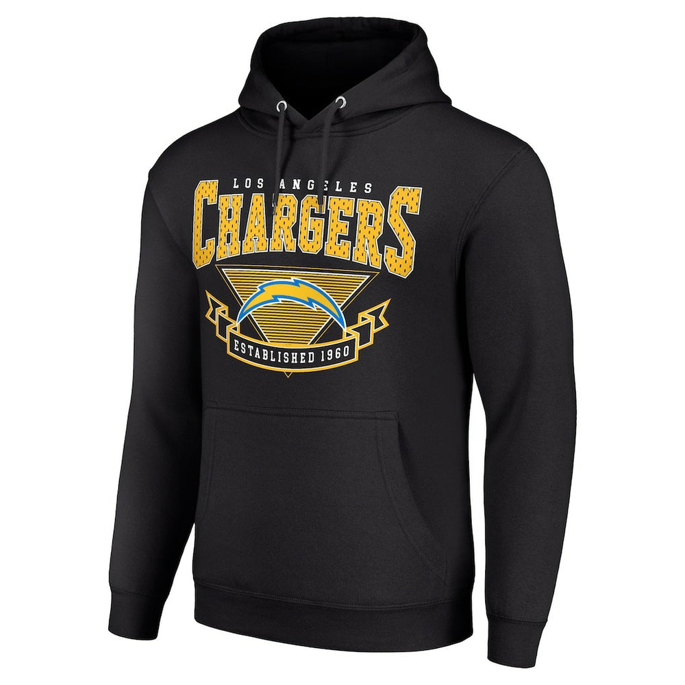 Starter ‘80s Inspired Pullover Hoodie - Los Angeles Chargers Hoodies
