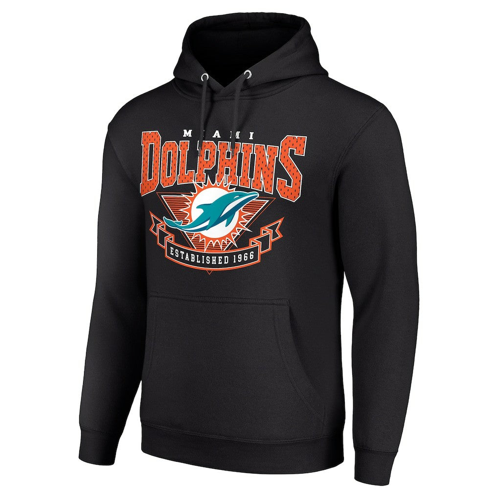 Starter ‘80s Inspired Pullover Hoodie - Miami Dolphins Hoodies