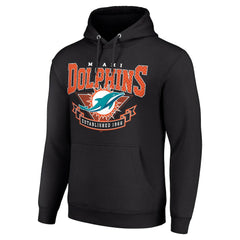 Starter ‘80s Inspired Pullover Hoodie - Miami Dolphins Hoodies