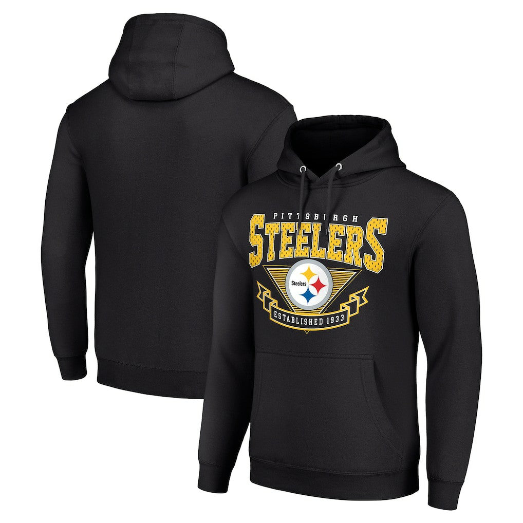 Starter ‘80s Inspired Pullover Hoodie - Pittsburgh Steelers Hoodies