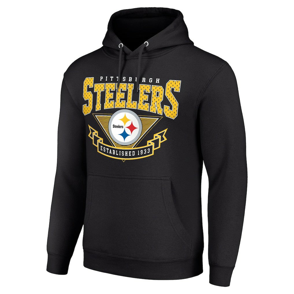 Starter ‘80s Inspired Pullover Hoodie - Pittsburgh Steelers Hoodies