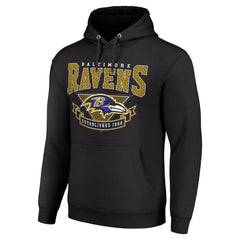 Starter ‘80s Inspired Pullover Hoodie - Baltimore Ravens Hoodies