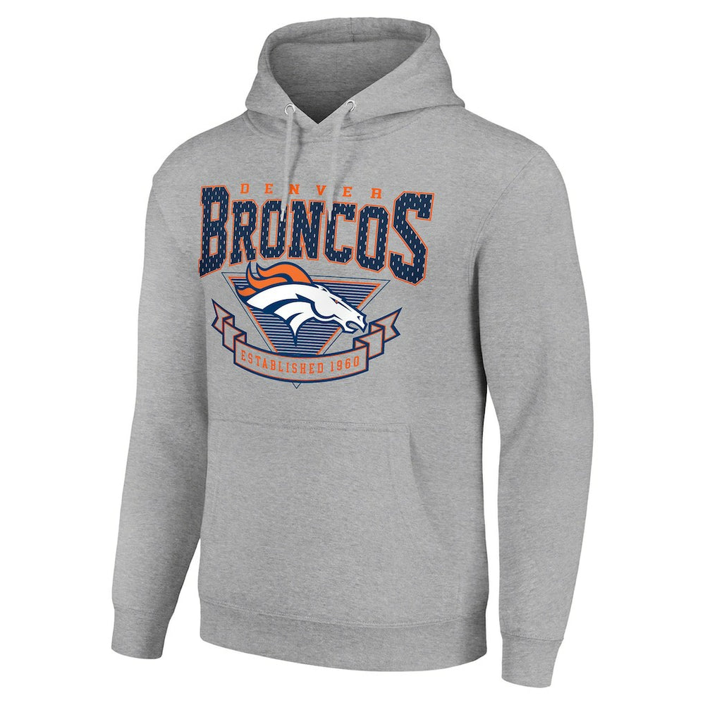 Starter ‘80s Inspired Pullover Hoodie - Denver Broncos Hoodies