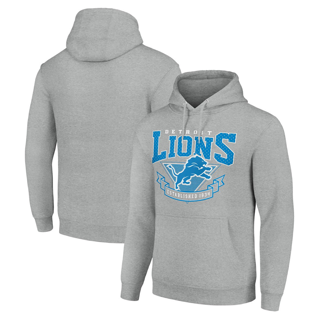 Starter ‘80s Inspired Pullover Hoodie - Detroit Lions Hoodies
