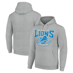 Starter ‘80s Inspired Pullover Hoodie - Detroit Lions Hoodies