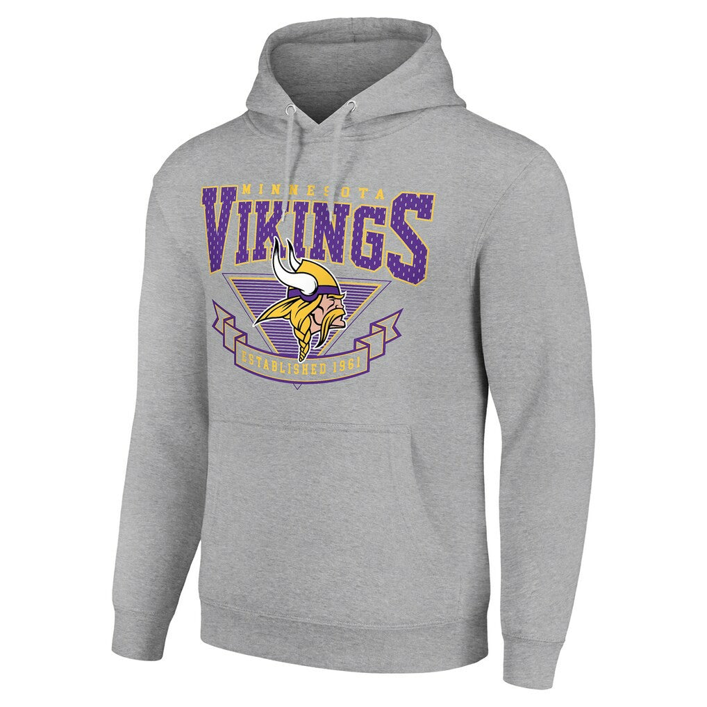 Starter ‘80s Inspired Pullover Hoodie - Minnesota Vikings Hoodies
