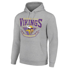 Starter ‘80s Inspired Pullover Hoodie - Minnesota Vikings Hoodies